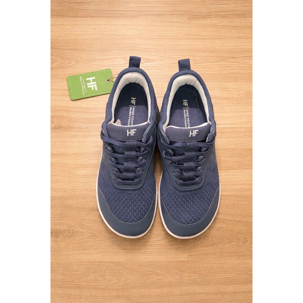 HF Hike Foot Blue Lace Up Breathable Mesh Sneaker Rubber Outsole Women’s